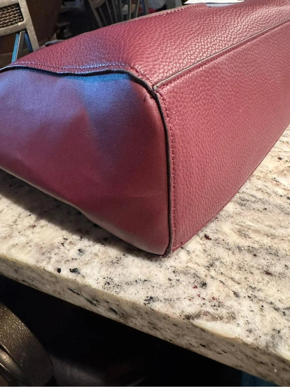 Nanette Lepore Faux Leather Satchel 13” wide 9 1/2” tall